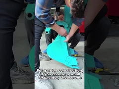 19KW Toros mini escavatore idraulico 1,5 tonnellate mini escavatore per uso domestico