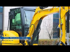 Toros 3,5 tonnellate Mini Digger Minibagger attrezzatura di scavo compatta